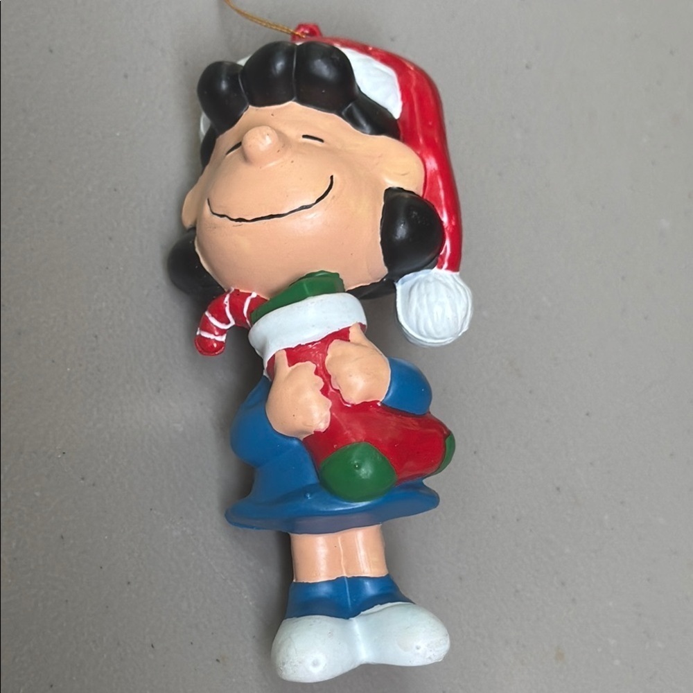 Peanuts LUCY Festive Cartoon Character Ornament